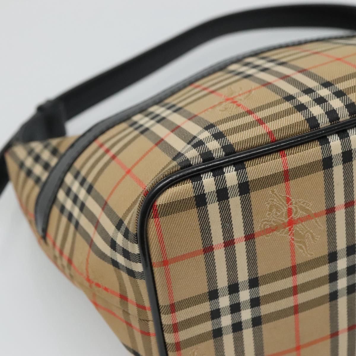 Burberry Nova Check Beige Synthetic Shoulder Bag (Pre-Owned) Size ONE SIZE - 8 Thumbnail