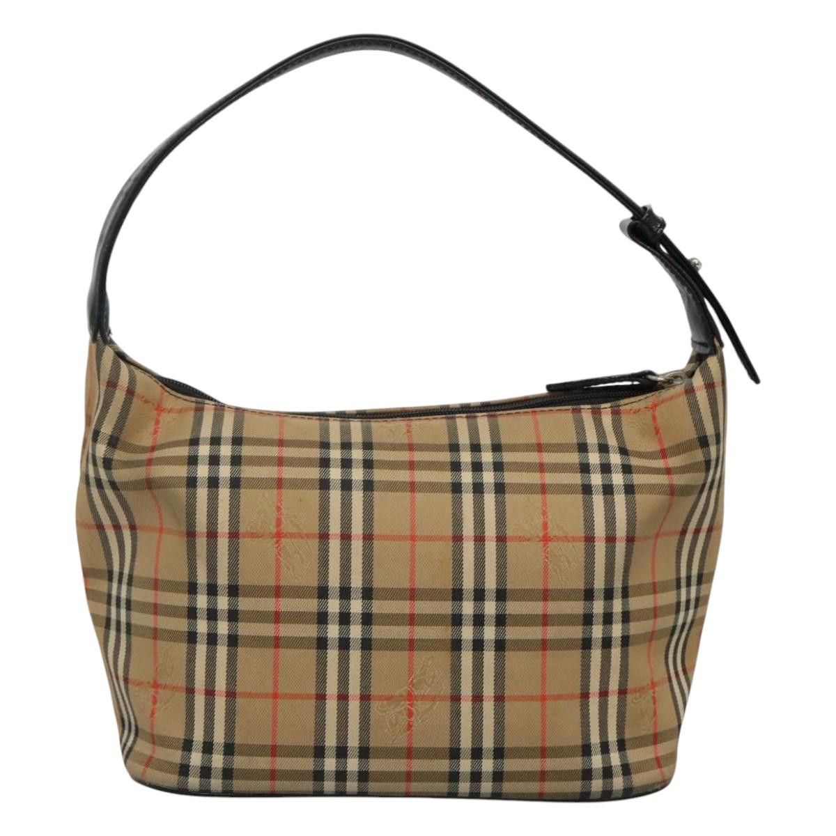 Burberry Nova Check Beige Synthetic Shoulder Bag (Pre-Owned) Size ONE SIZE - 2 Thumbnail