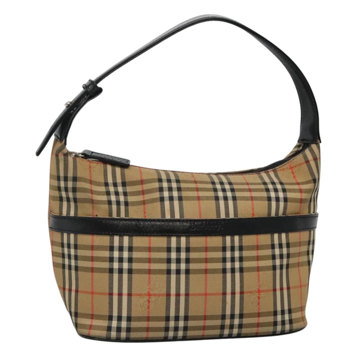 Burberry Nova Check Beige Synthetic Shoulder Bag (Pre-Owned) Size ONE SIZE - 17 Thumbnail