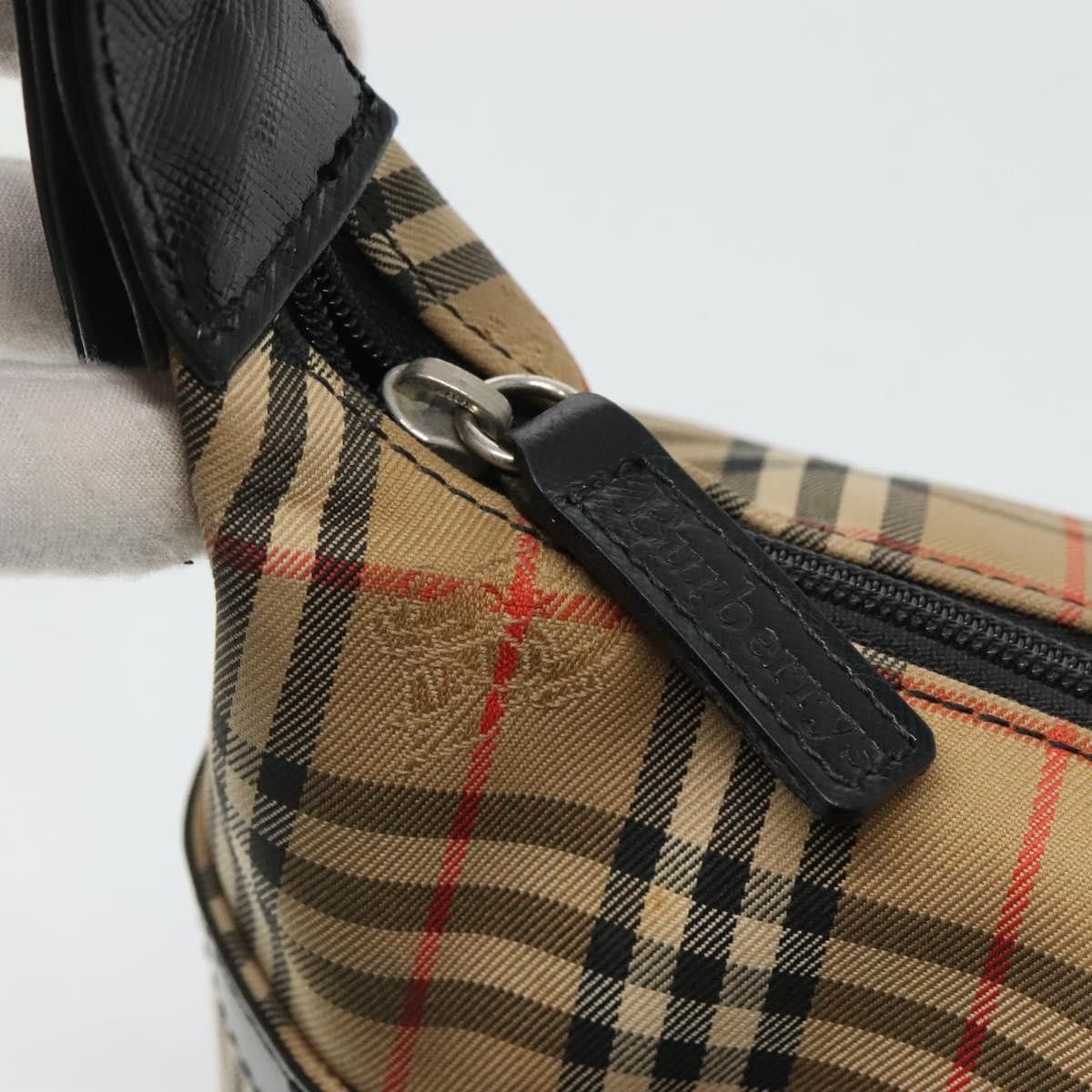 Burberry Nova Check Beige Synthetic Shoulder Bag (Pre-Owned) Size ONE SIZE - 13 Thumbnail
