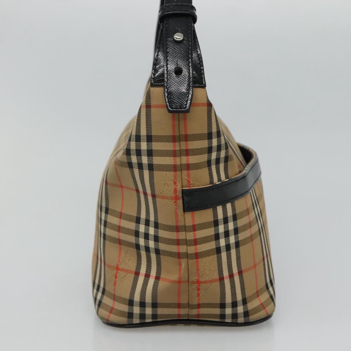 Burberry Nova Check Beige Synthetic Shoulder Bag (Pre-Owned) Size ONE SIZE - 3 Thumbnail
