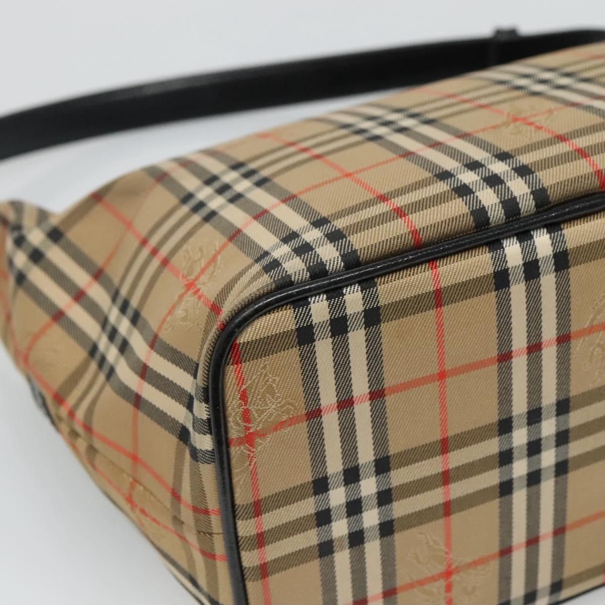 Burberry Nova Check Beige Synthetic Shoulder Bag (Pre-Owned) Size ONE SIZE - 10 Thumbnail
