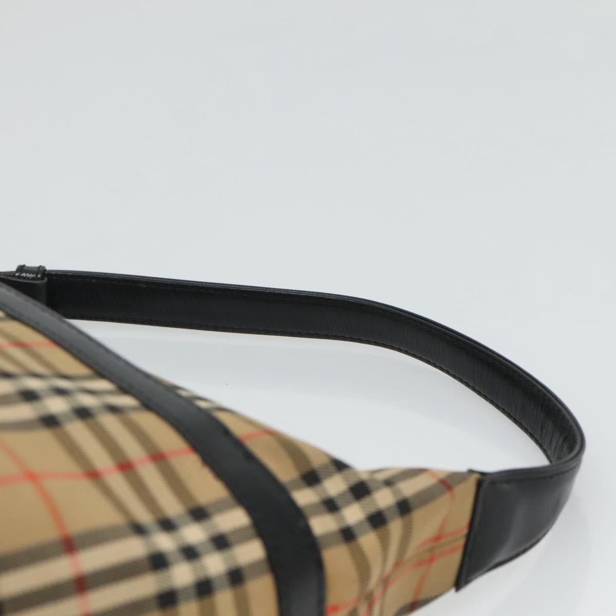 Burberry Nova Check Beige Synthetic Shoulder Bag (Pre-Owned) Size ONE SIZE - 6 Thumbnail