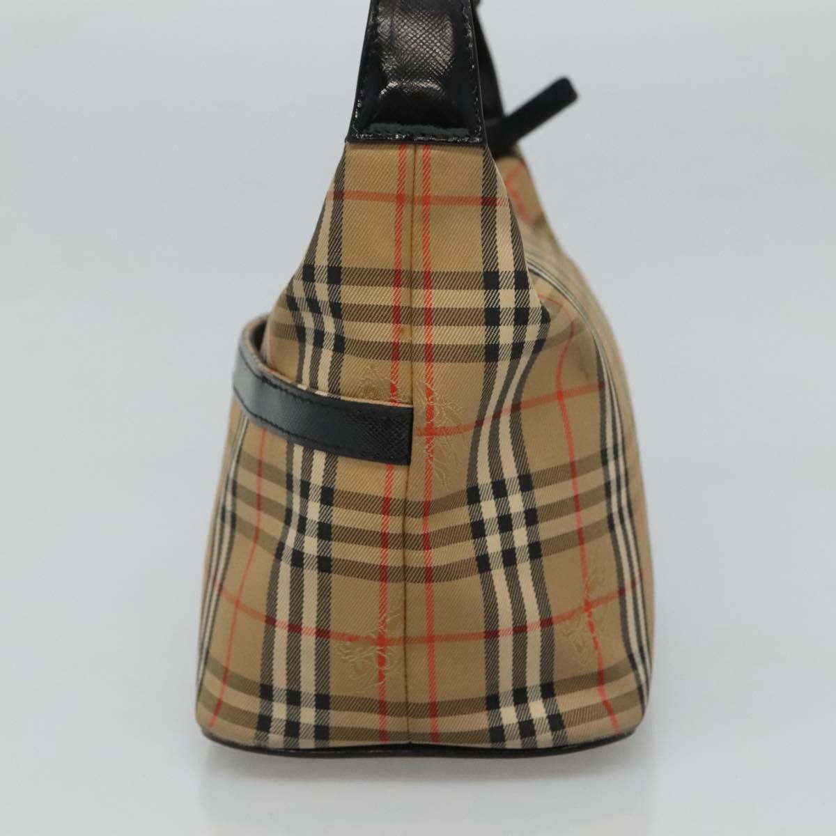 Burberry Nova Check Beige Synthetic Shoulder Bag (Pre-Owned) Size ONE SIZE - 4 Thumbnail