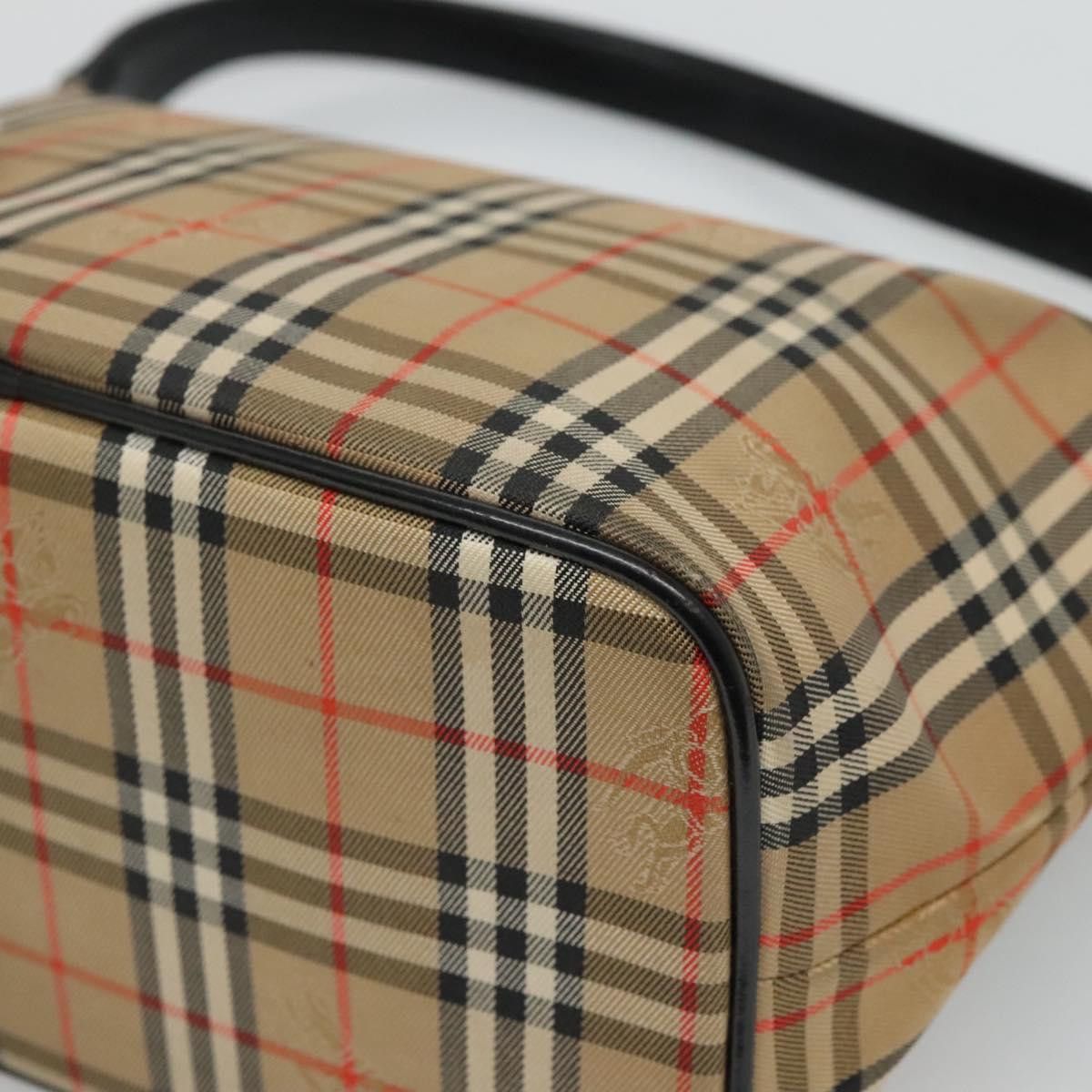 Burberry Nova Check Beige Synthetic Shoulder Bag (Pre-Owned) Size ONE SIZE - 9 Thumbnail