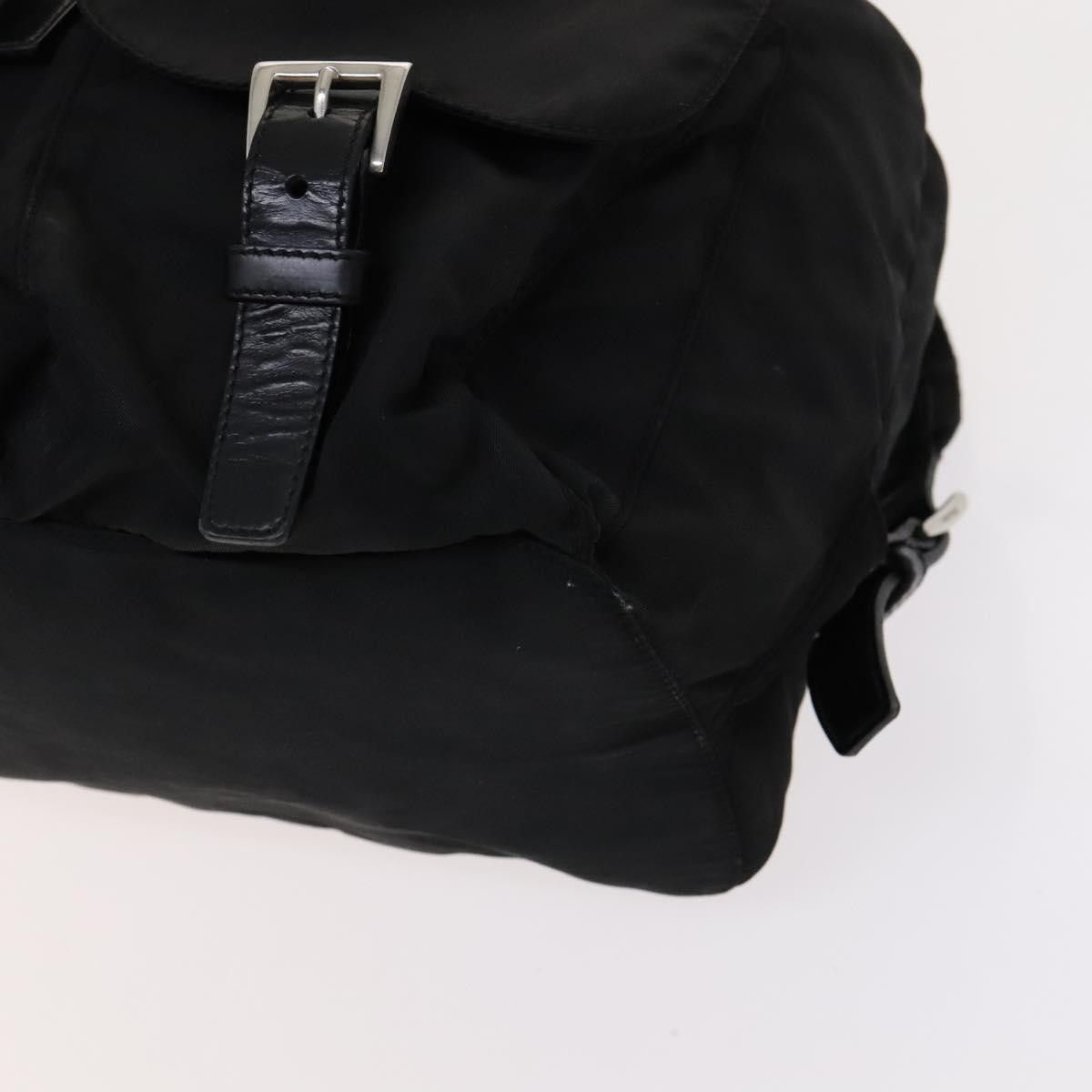 Prada Re-Nylon Black Synthetic Backpack Bag (Pre-Owned) Size ONE SIZE - 11 Thumbnail