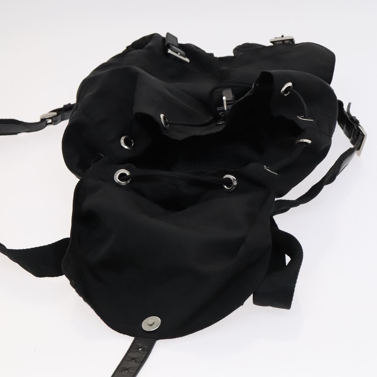 Prada Re-Nylon Black Synthetic Backpack Bag (Pre-Owned) Size ONE SIZE - 18 Thumbnail