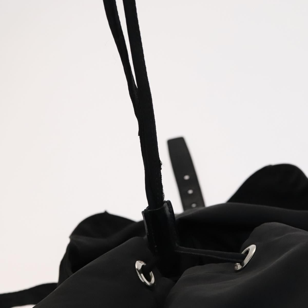 Prada Re-Nylon Black Synthetic Backpack Bag (Pre-Owned) Size ONE SIZE - 17 Thumbnail
