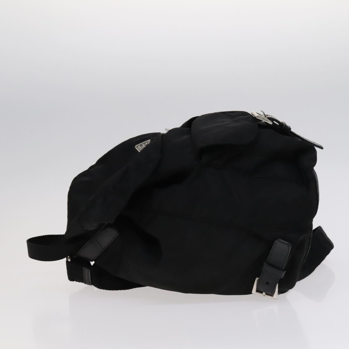 Prada Re-Nylon Black Synthetic Backpack Bag (Pre-Owned) Size ONE SIZE - 4 Thumbnail