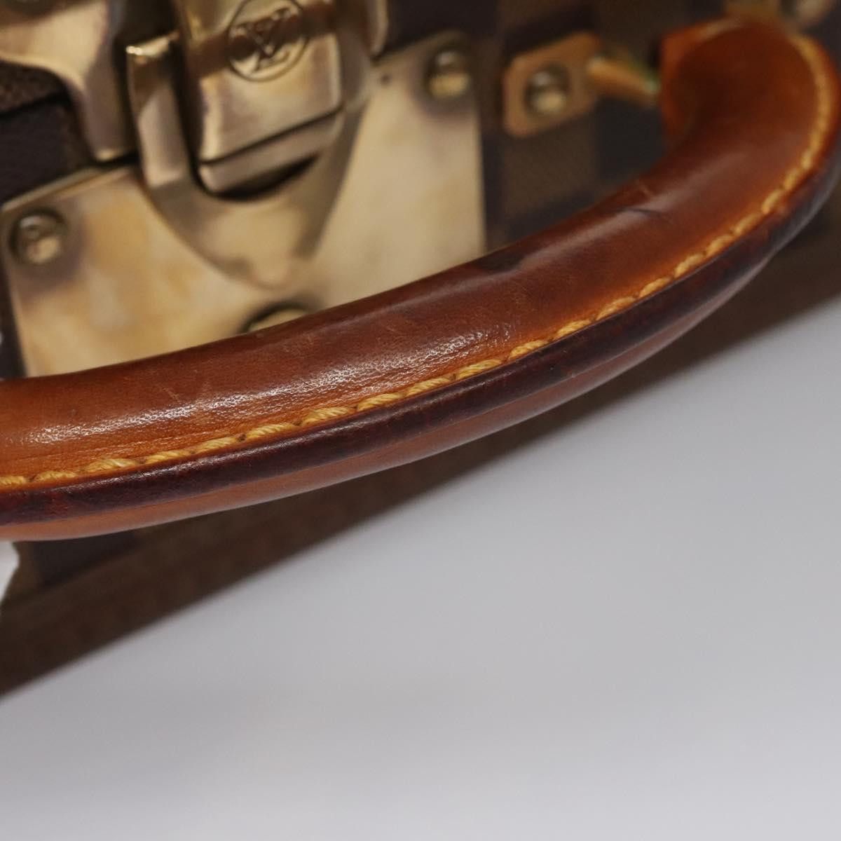 Louis Vuitton Cotteville Brown Canvas Briefcase Bag (Pre-Owned) Size ONE SIZE - 6 Thumbnail