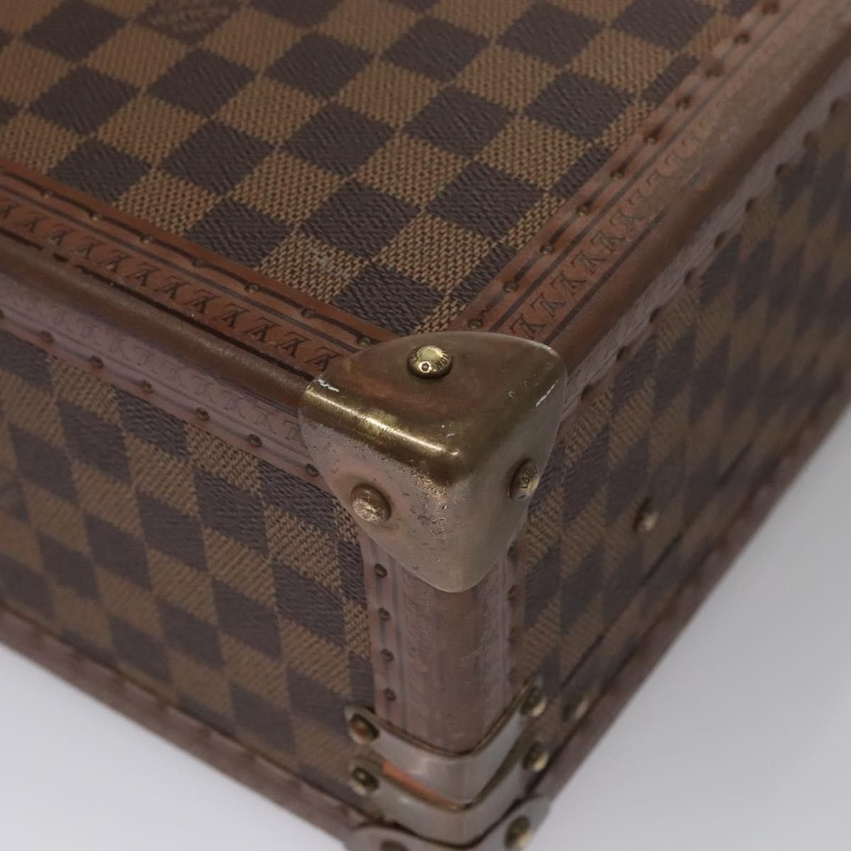 Louis Vuitton Cotteville Brown Canvas Briefcase Bag (Pre-Owned) Size ONE SIZE - 12 Thumbnail