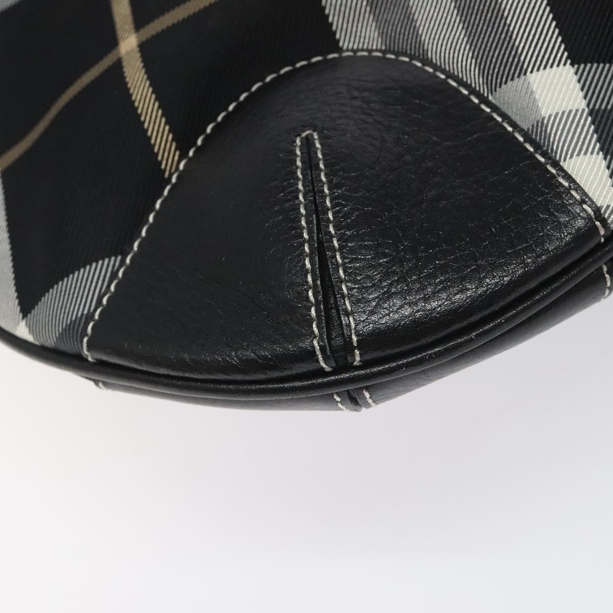 Burberry Nova Check Black Synthetic Shoulder Bag (Pre-Owned) Size ONE SIZE - 10 Thumbnail