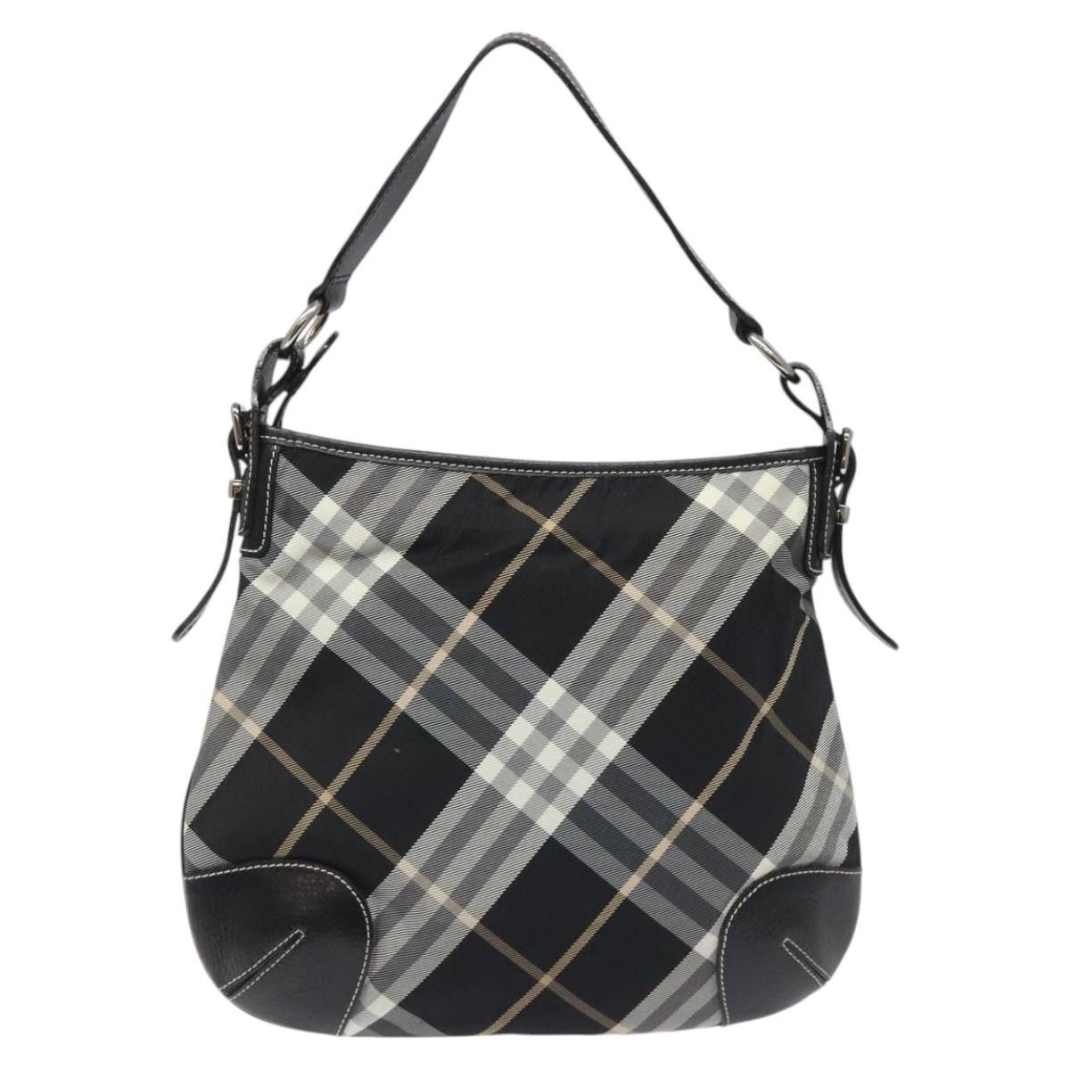Burberry Nova Check Black Synthetic Shoulder Bag (Pre-Owned) Size ONE SIZE - 2 Thumbnail
