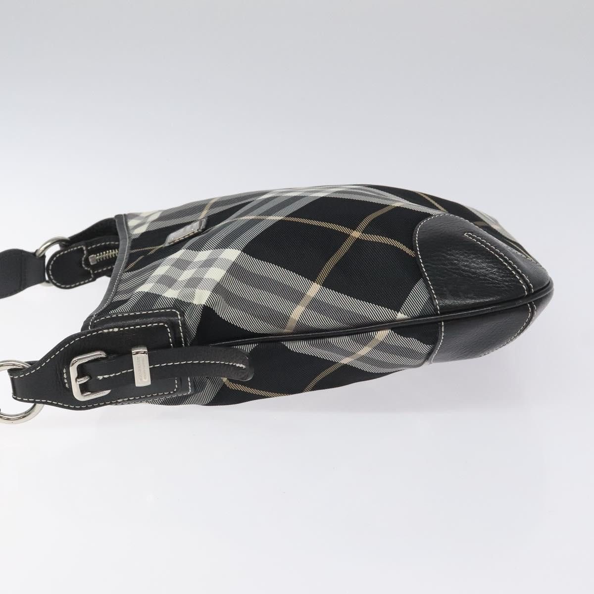 Burberry Nova Check Black Synthetic Shoulder Bag (Pre-Owned) Size ONE SIZE - 4 Thumbnail