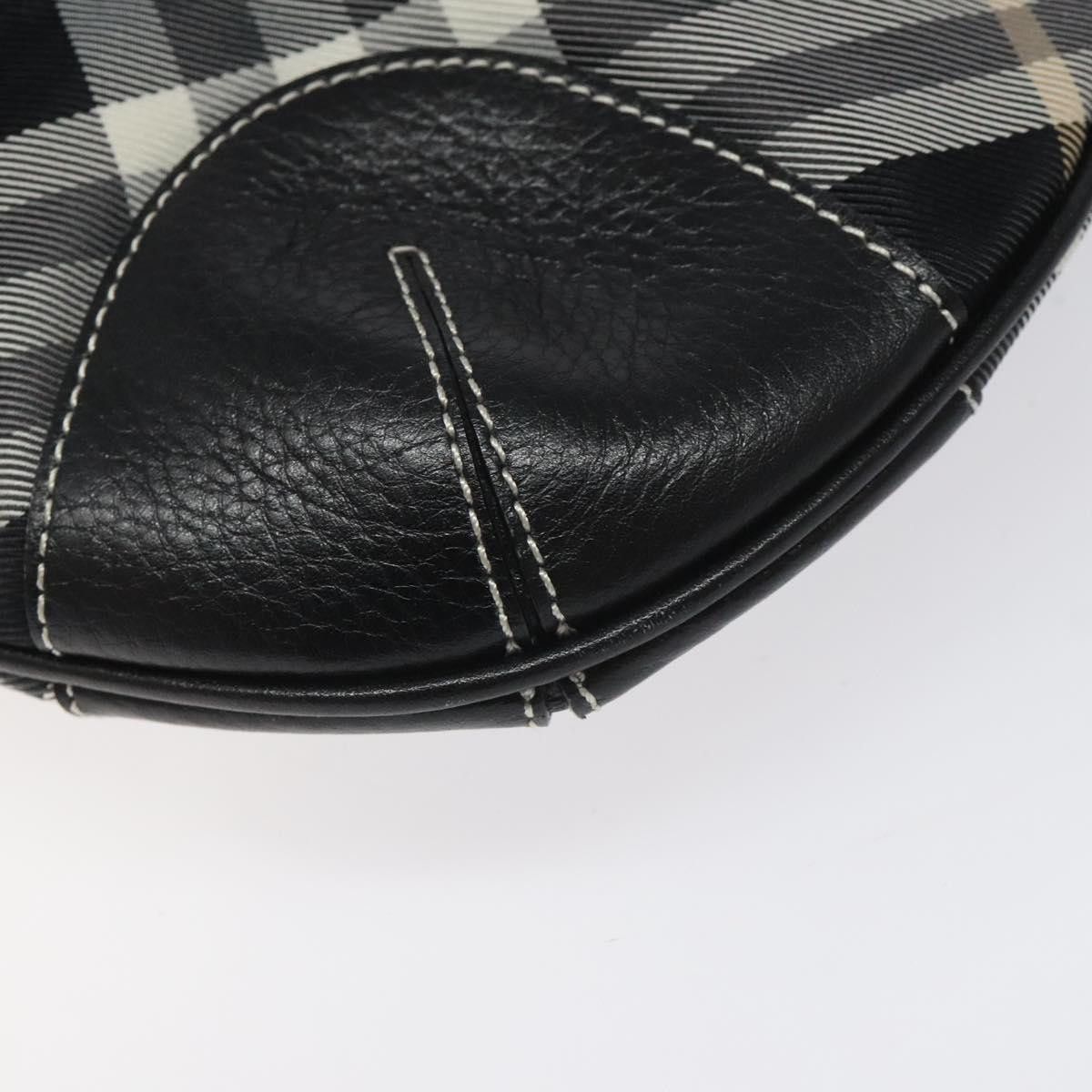 Burberry Nova Check Black Synthetic Shoulder Bag (Pre-Owned) Size ONE SIZE - 7 Thumbnail