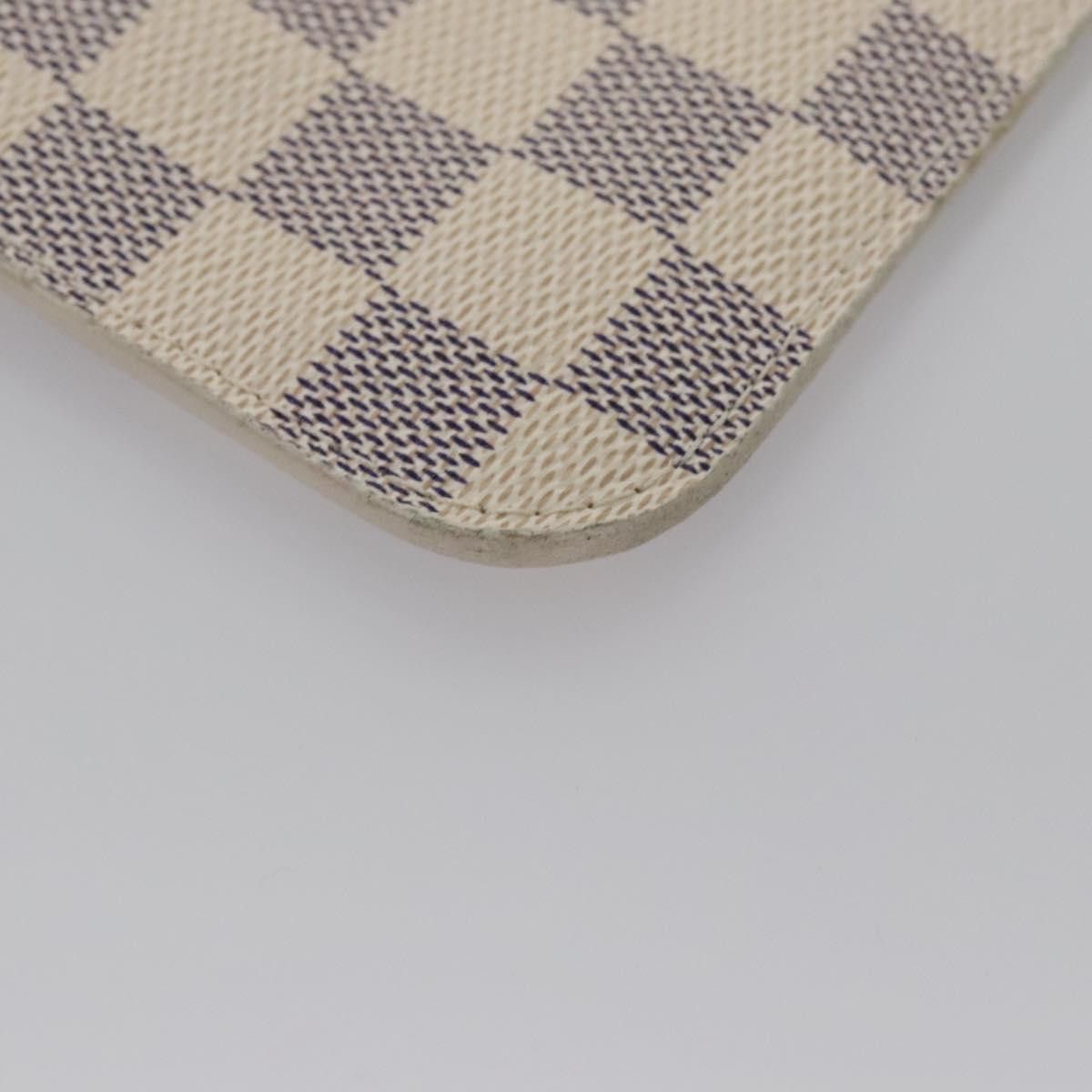 Louis Vuitton Pochette Neverfull White Canvas Clutch Bag (Pre-Owned) Size ONE SIZE - 10 Thumbnail