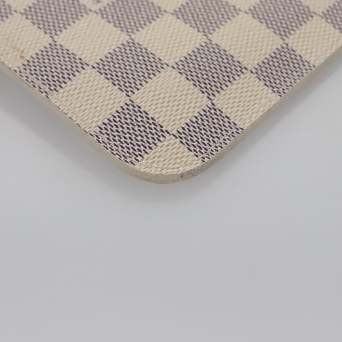 Louis Vuitton Pochette Neverfull White Canvas Clutch Bag (Pre-Owned) Size ONE SIZE - 8 Thumbnail