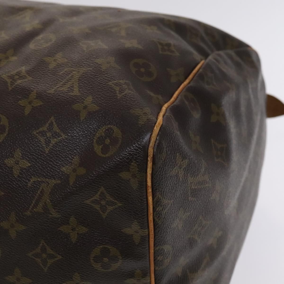 Louis Vuitton Keepall 60 Brown Canvas Travel Bag (Pre-Owned) Size ONE SIZE - 10 Thumbnail