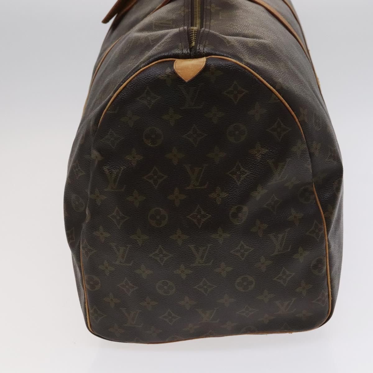 Louis Vuitton Keepall 60 Brown Canvas Travel Bag (Pre-Owned) Size ONE SIZE - 3 Thumbnail