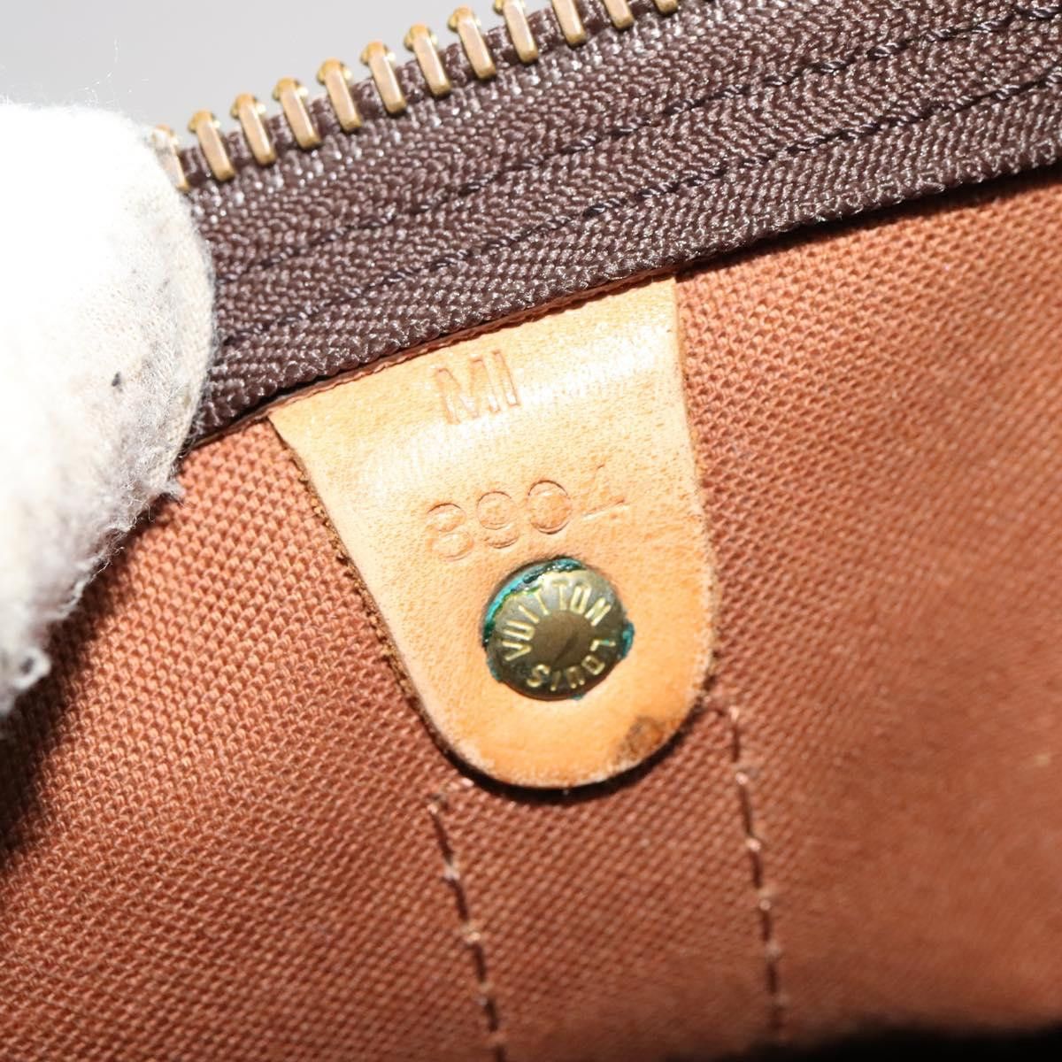 Louis Vuitton Keepall 60 Brown Canvas Travel Bag (Pre-Owned) Size ONE SIZE - 17 Thumbnail