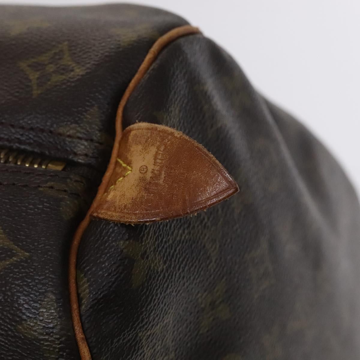 Louis Vuitton Keepall 60 Brown Canvas Travel Bag (Pre-Owned) Size ONE SIZE - 12 Thumbnail