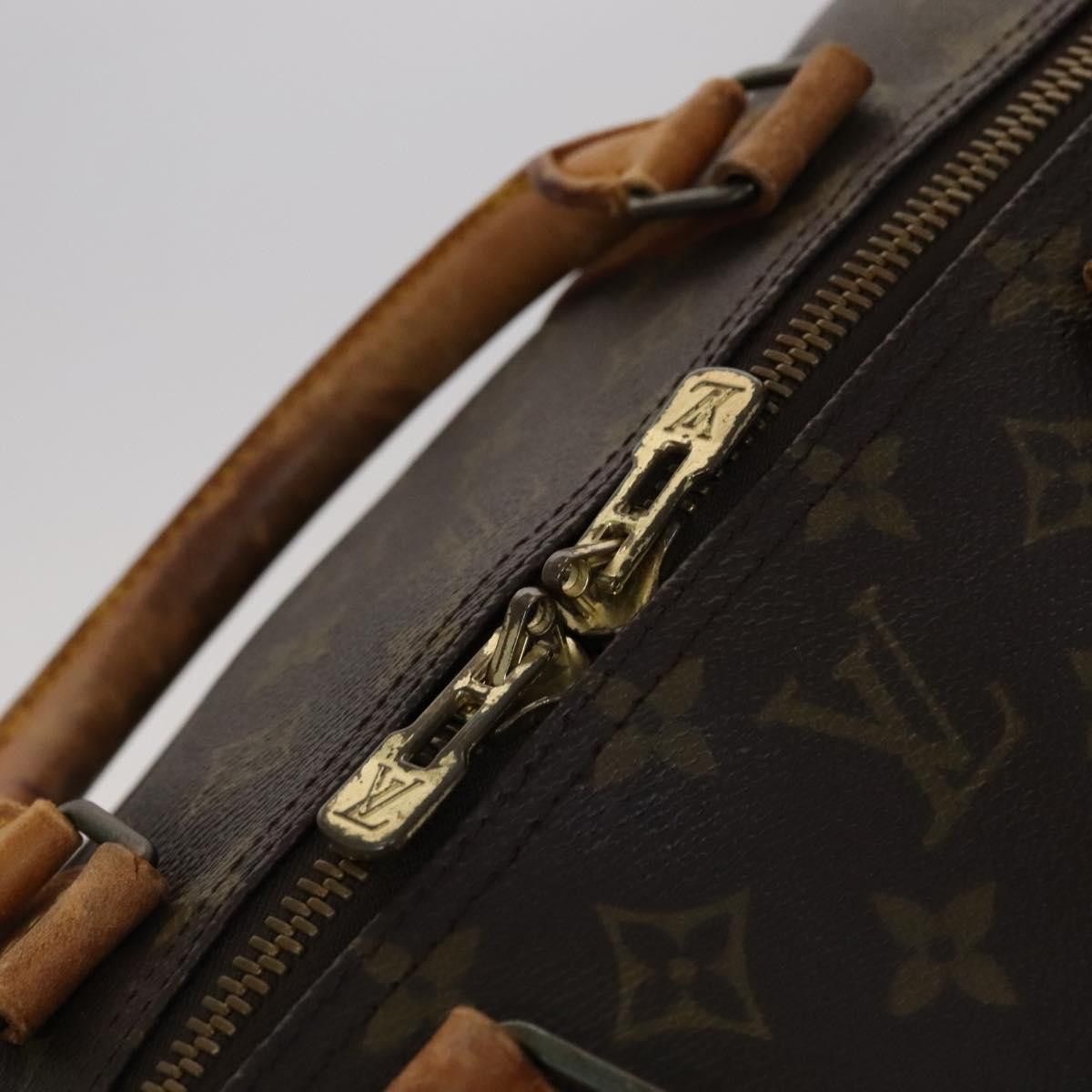 Louis Vuitton Keepall 60 Brown Canvas Travel Bag (Pre-Owned) Size ONE SIZE - 15 Thumbnail