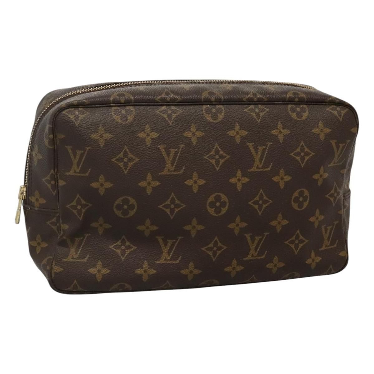 Louis Vuitton Trousse Toilette 28 Brown Canvas Clutch Bag (Pre-Owned) Size ONE SIZE - 16 Thumbnail