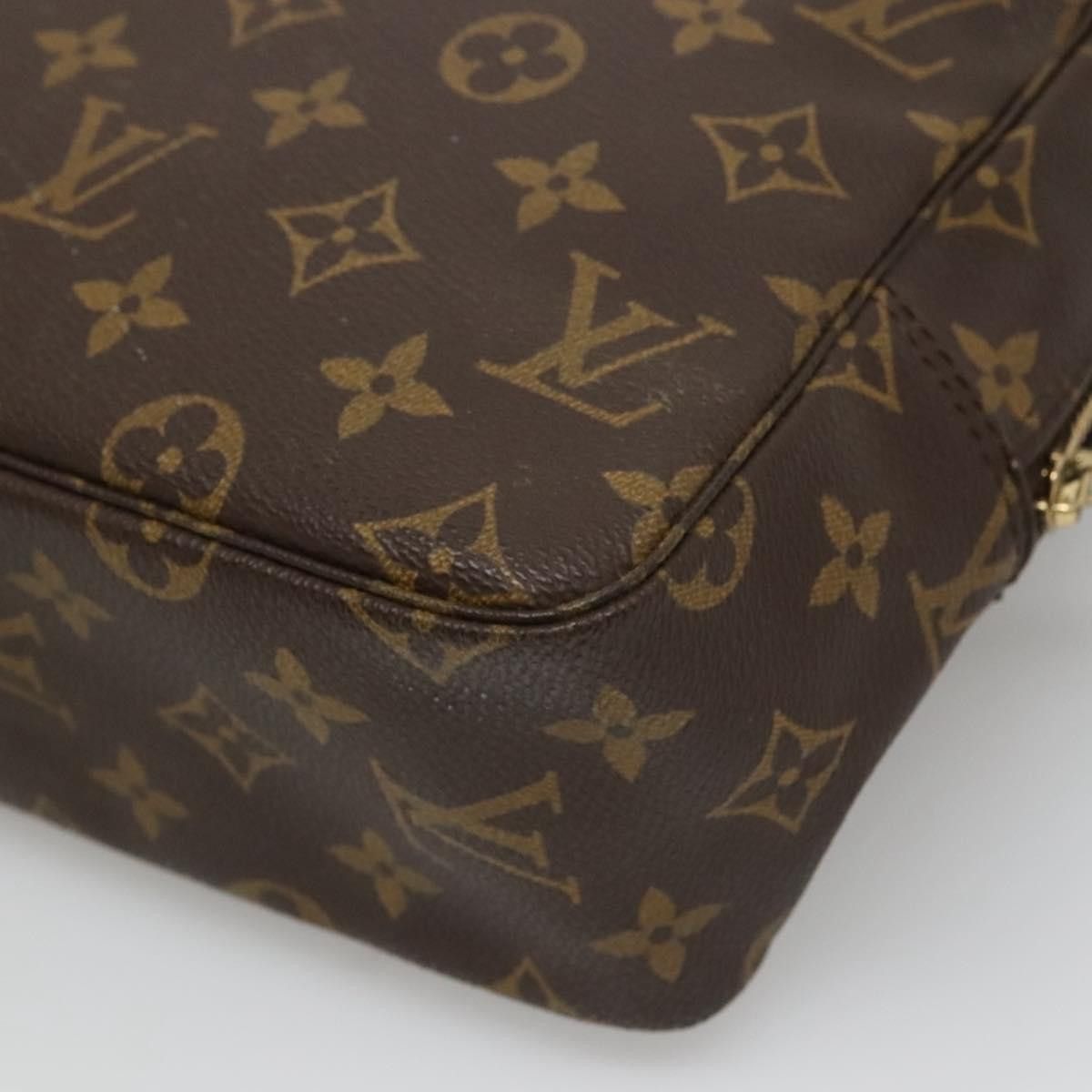 Louis Vuitton Trousse Toilette 28 Brown Canvas Clutch Bag (Pre-Owned) Size ONE SIZE - 8 Thumbnail