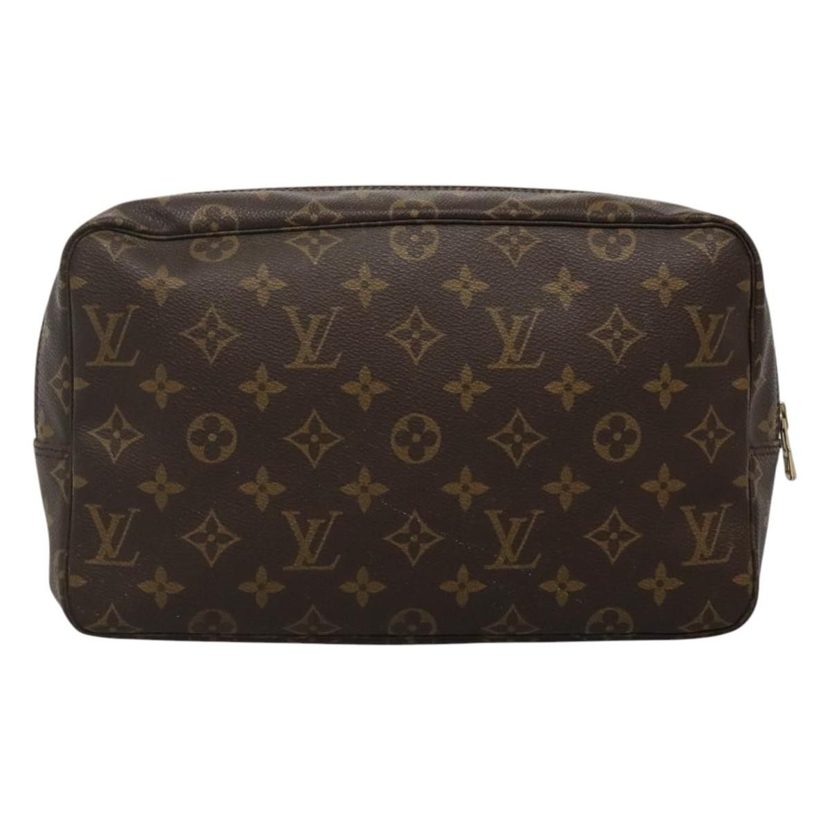 Louis Vuitton Trousse Toilette 28 Brown Canvas Clutch Bag (Pre-Owned) Size ONE SIZE - 2 Thumbnail