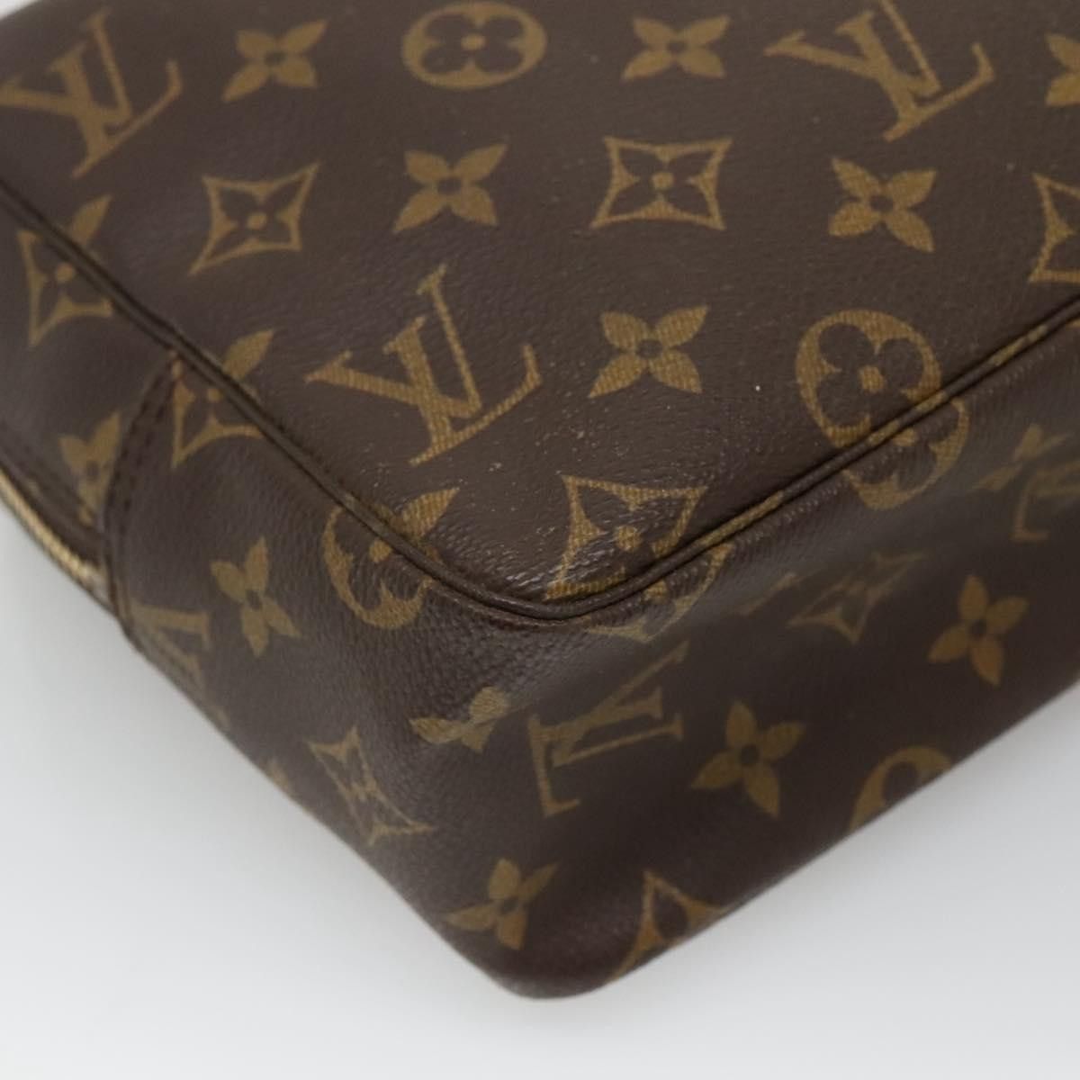 Louis Vuitton Trousse Toilette 28 Brown Canvas Clutch Bag (Pre-Owned) Size ONE SIZE - 9 Thumbnail