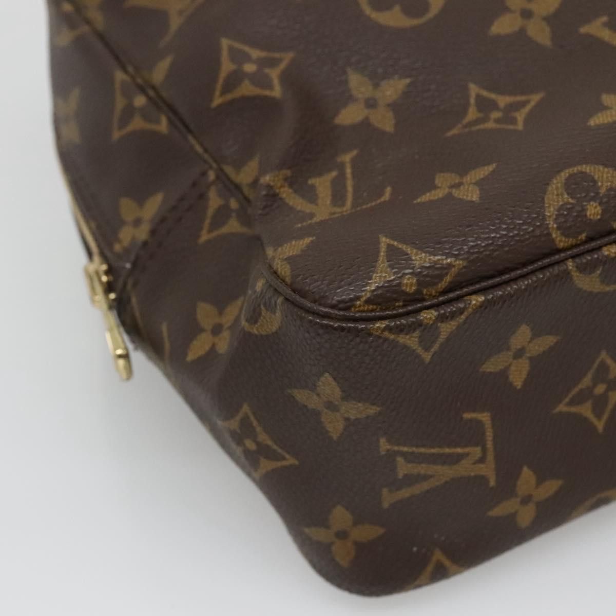 Louis Vuitton Trousse Toilette 28 Brown Canvas Clutch Bag (Pre-Owned) Size ONE SIZE - 7 Thumbnail