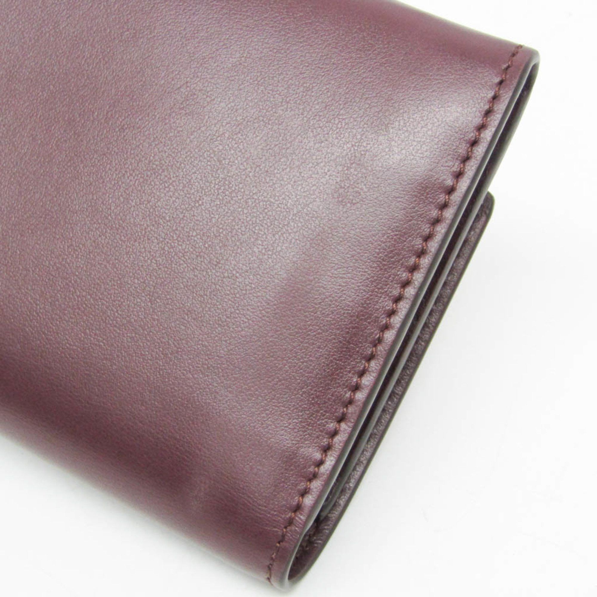 Fendi Burgundy Leather Wallet (Pre-Owned) Size ONE SIZE - 5 Thumbnail