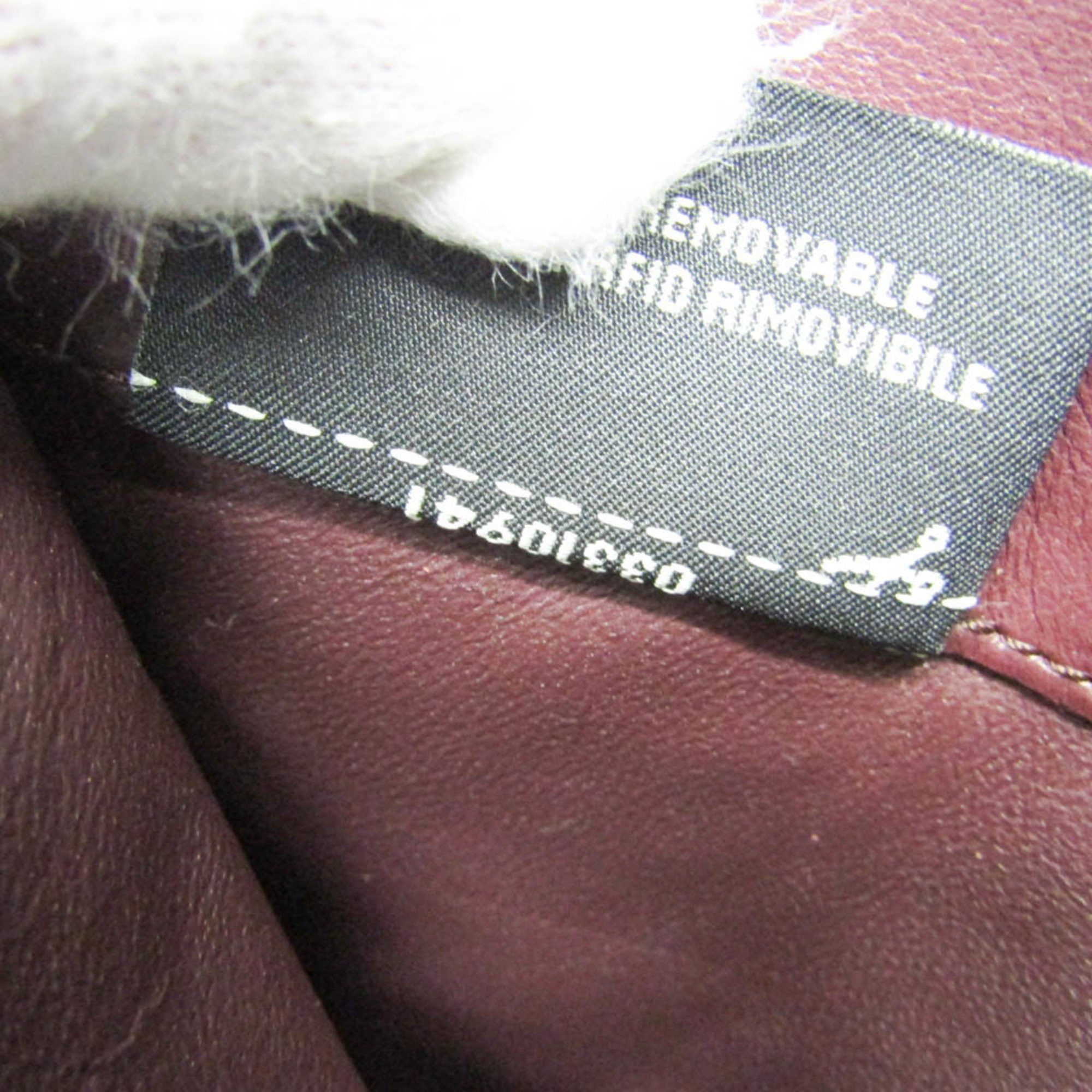 Fendi Burgundy Leather Wallet (Pre-Owned) Size ONE SIZE - 13 Thumbnail