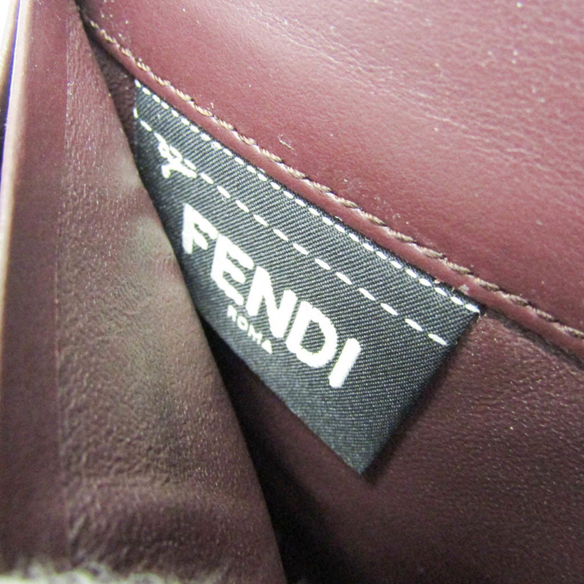 Fendi Burgundy Leather Wallet (Pre-Owned) Size ONE SIZE - 12 Thumbnail