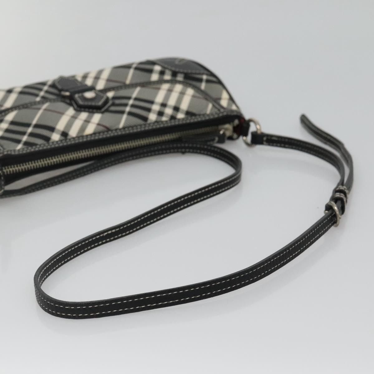 Burberry Nova Check Black Synthetic Shoulder Bag (Pre-Owned) Size ONE SIZE - 5 Thumbnail