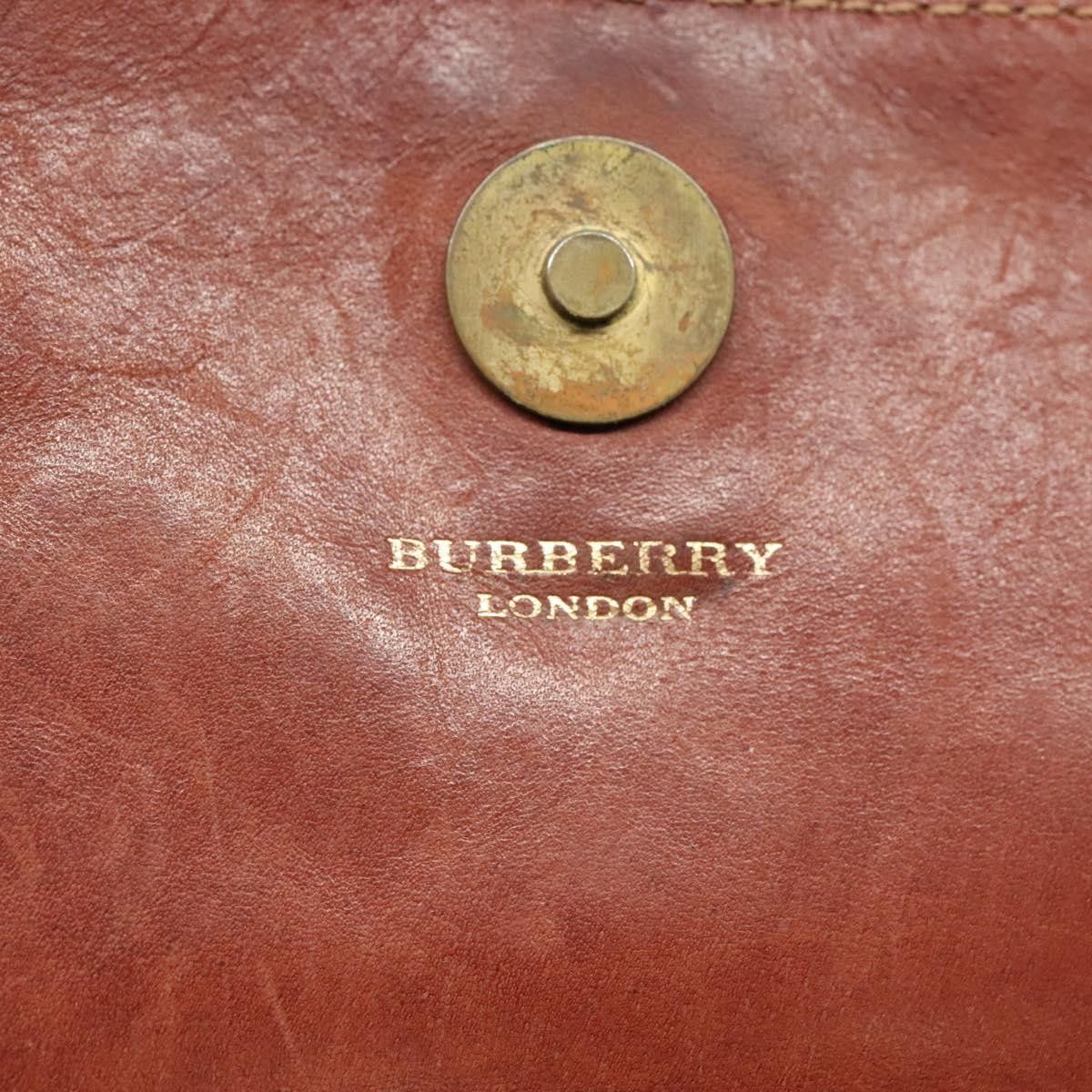 Burberry Nova Check Beige Canvas Shoulder Bag (Pre-Owned) Size ONE SIZE - 12 Thumbnail