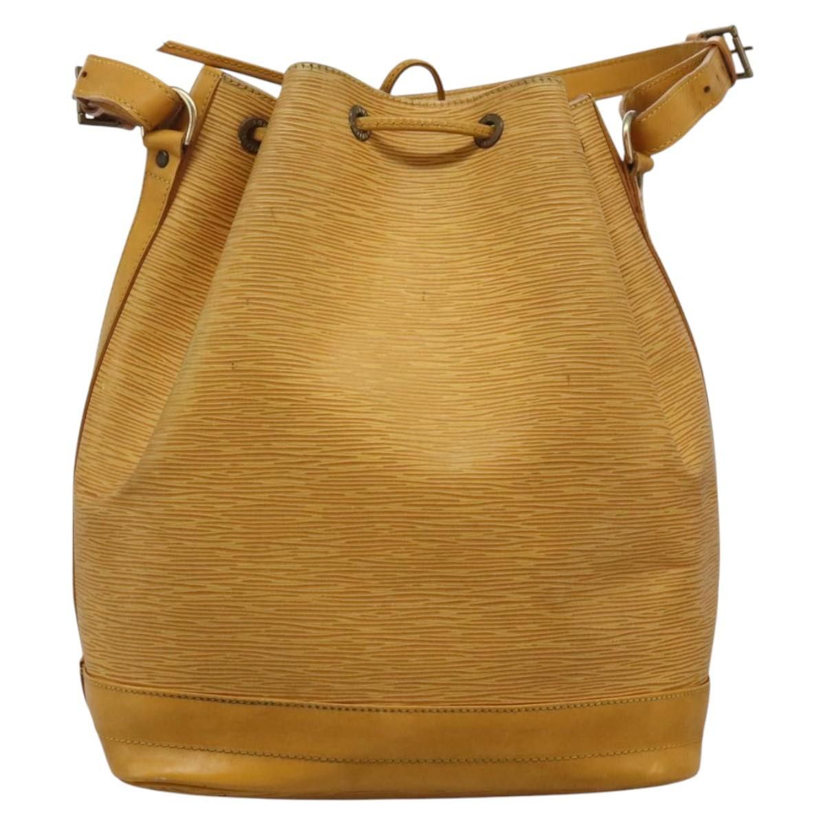 Louis Vuitton Noé Yellow Leather Shoulder Bag (Pre-Owned) Size ONE SIZE - 2 Thumbnail