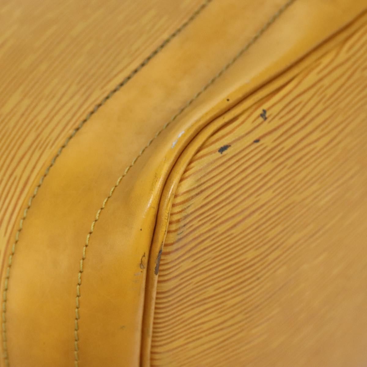 Louis Vuitton Noé Yellow Leather Shoulder Bag (Pre-Owned) Size ONE SIZE - 10 Thumbnail