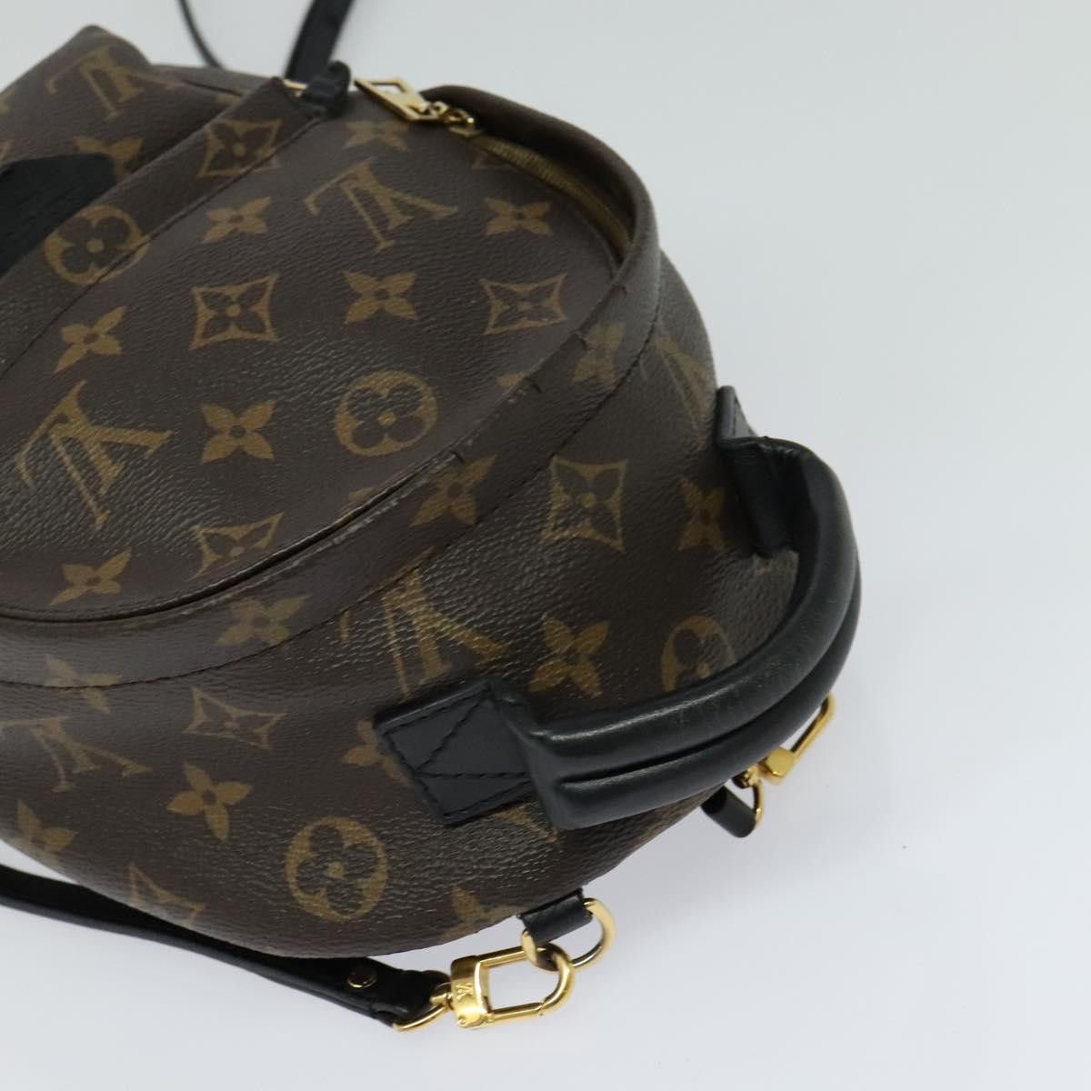 Louis Vuitton Palm Springs Mini Brown Canvas Backpack Bag (Pre-Owned) Size ONE SIZE - 5 Thumbnail