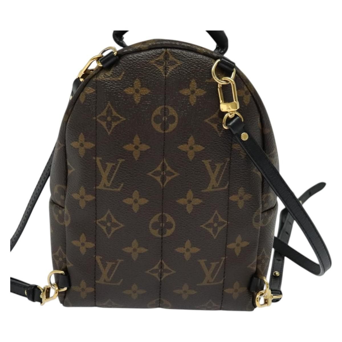 Louis Vuitton Palm Springs Mini Brown Canvas Backpack Bag (Pre-Owned) Size ONE SIZE - 2 Thumbnail