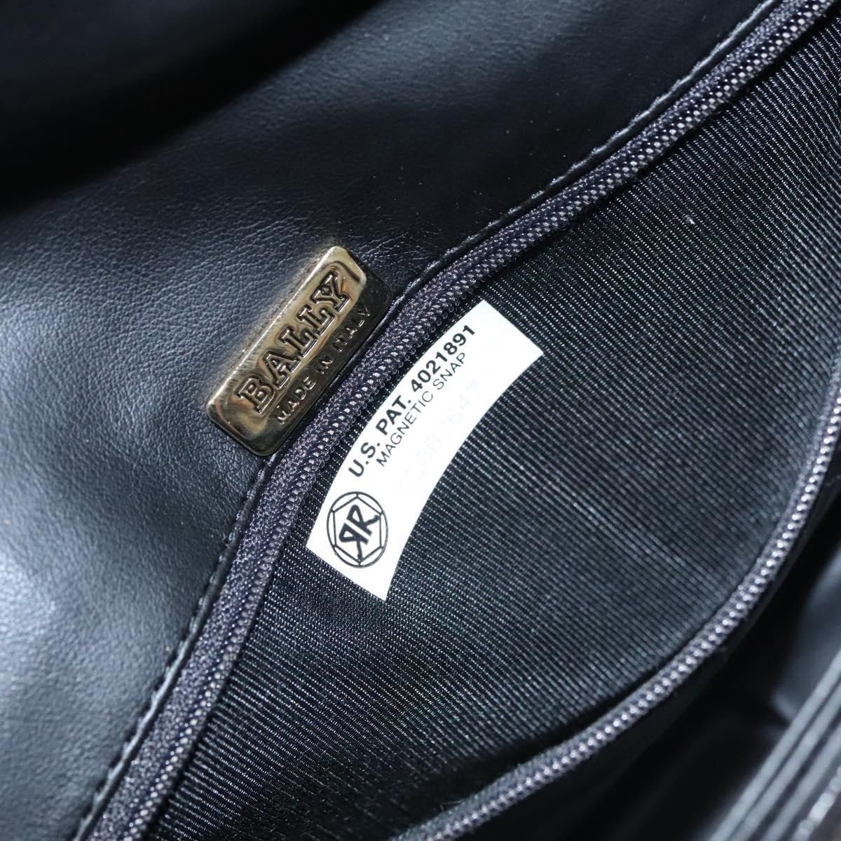 Bally Black Leather Shoulder Bag (Pre-Owned) Size ONE SIZE - 17 Thumbnail