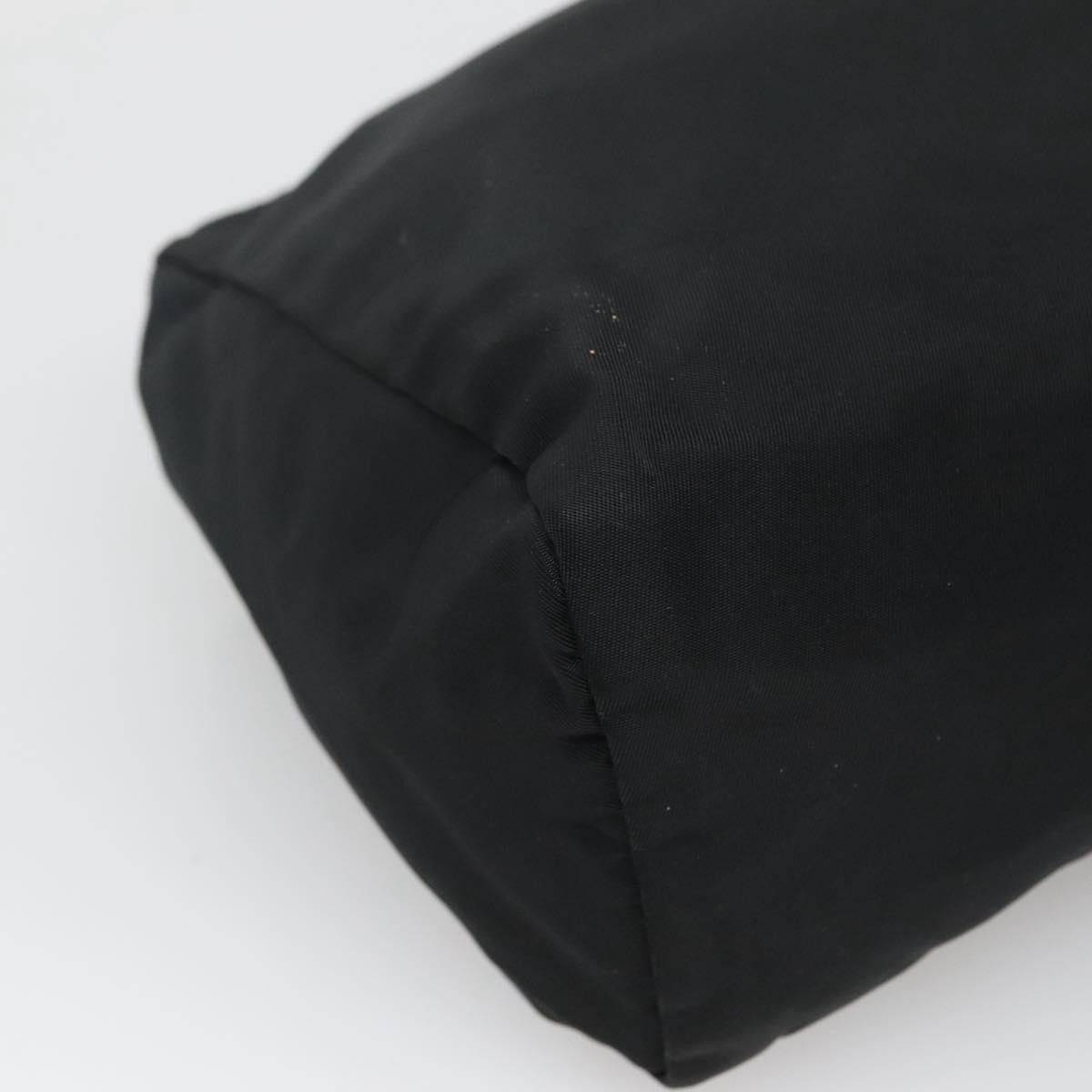 Prada Cosmetic Pouch Black Synthetic Clutch Bag (Pre-Owned) Size ONE SIZE - 10 Thumbnail