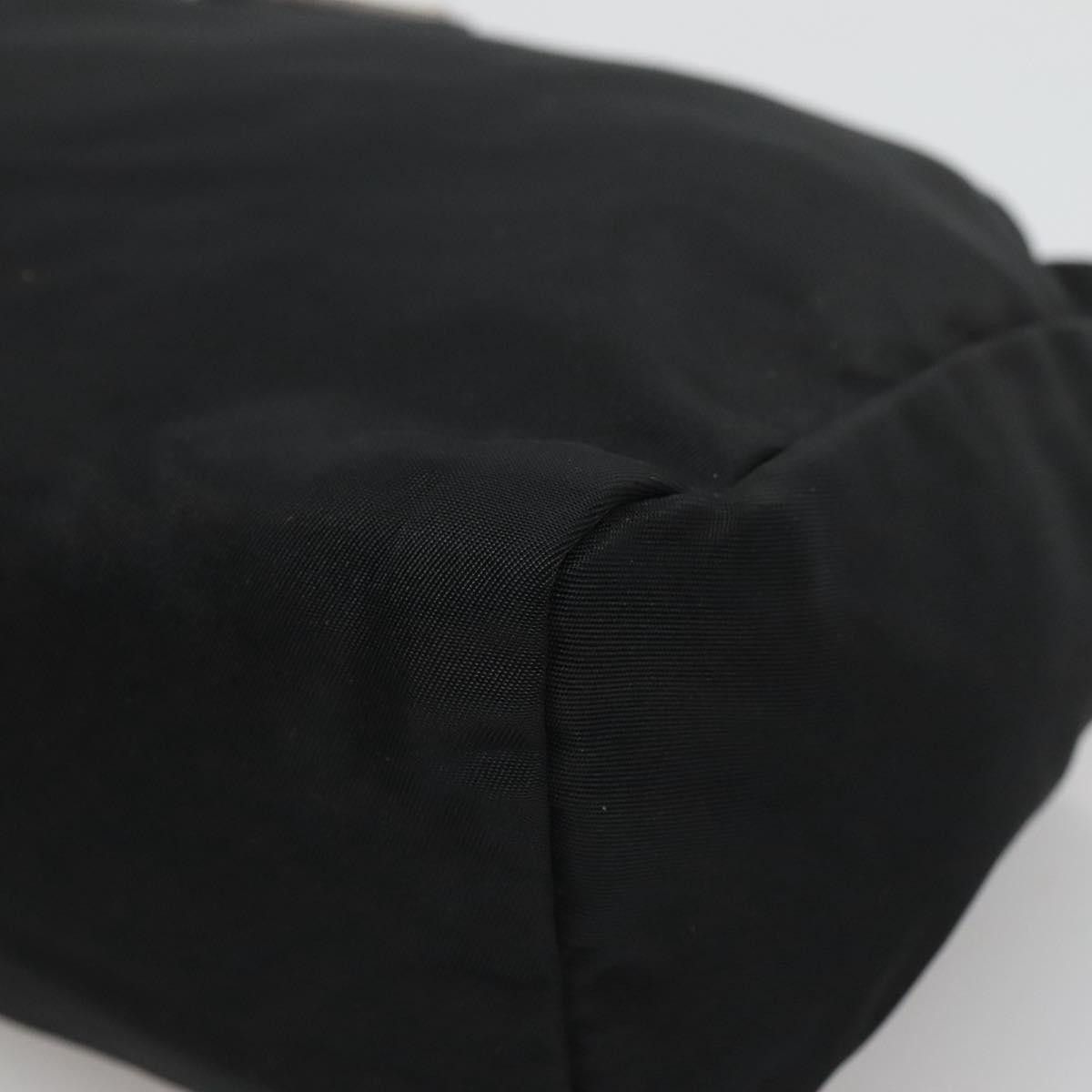 Prada Cosmetic Pouch Black Synthetic Clutch Bag (Pre-Owned) Size ONE SIZE - 7 Thumbnail