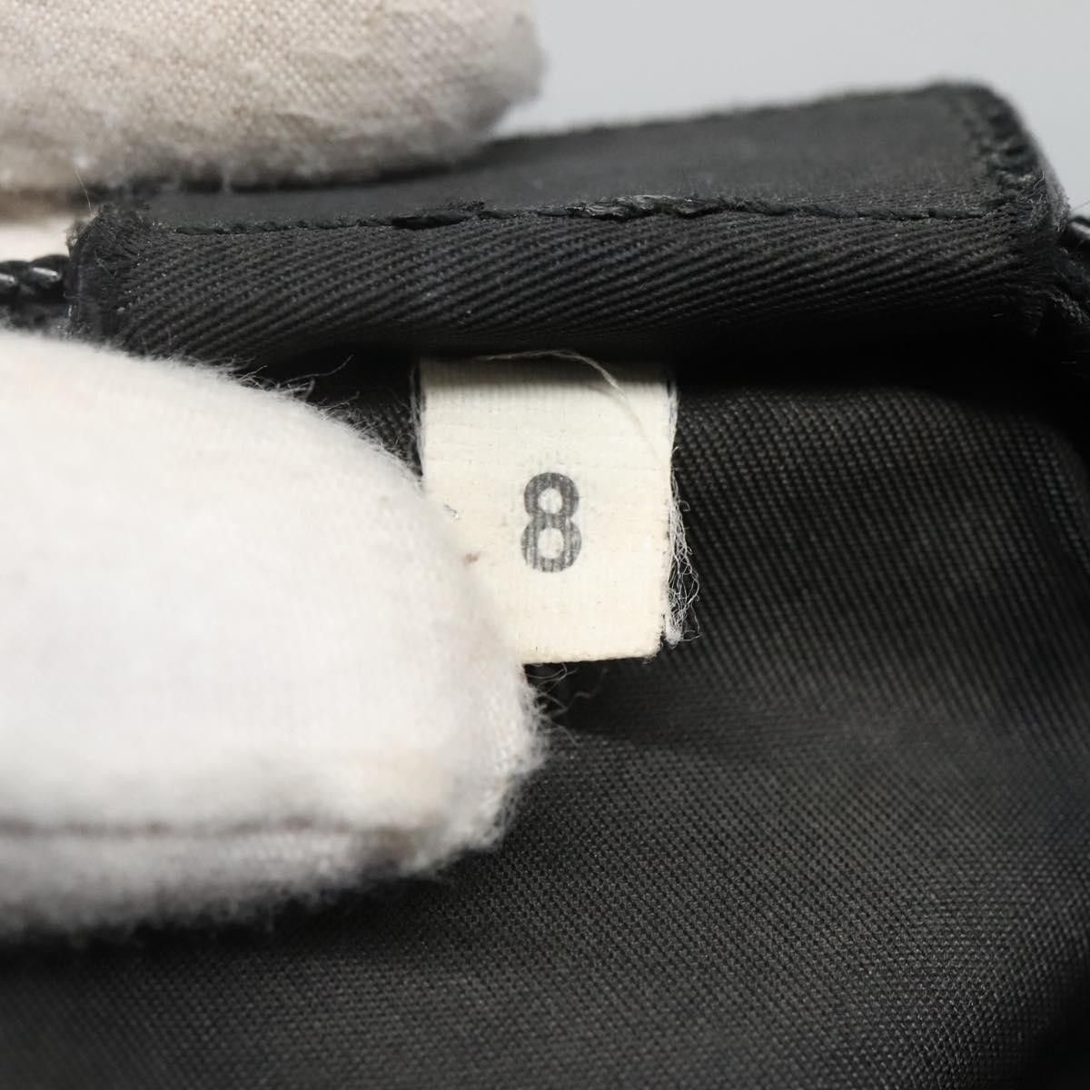 Prada Cosmetic Pouch Black Synthetic Clutch Bag (Pre-Owned) Size ONE SIZE - 18 Thumbnail
