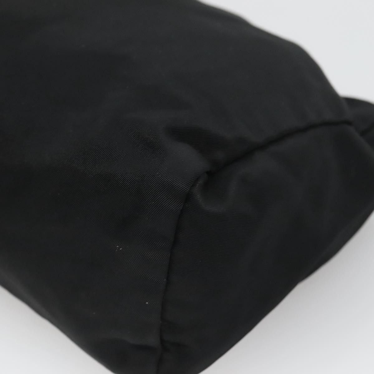 Prada Cosmetic Pouch Black Synthetic Clutch Bag (Pre-Owned) Size ONE SIZE - 9 Thumbnail