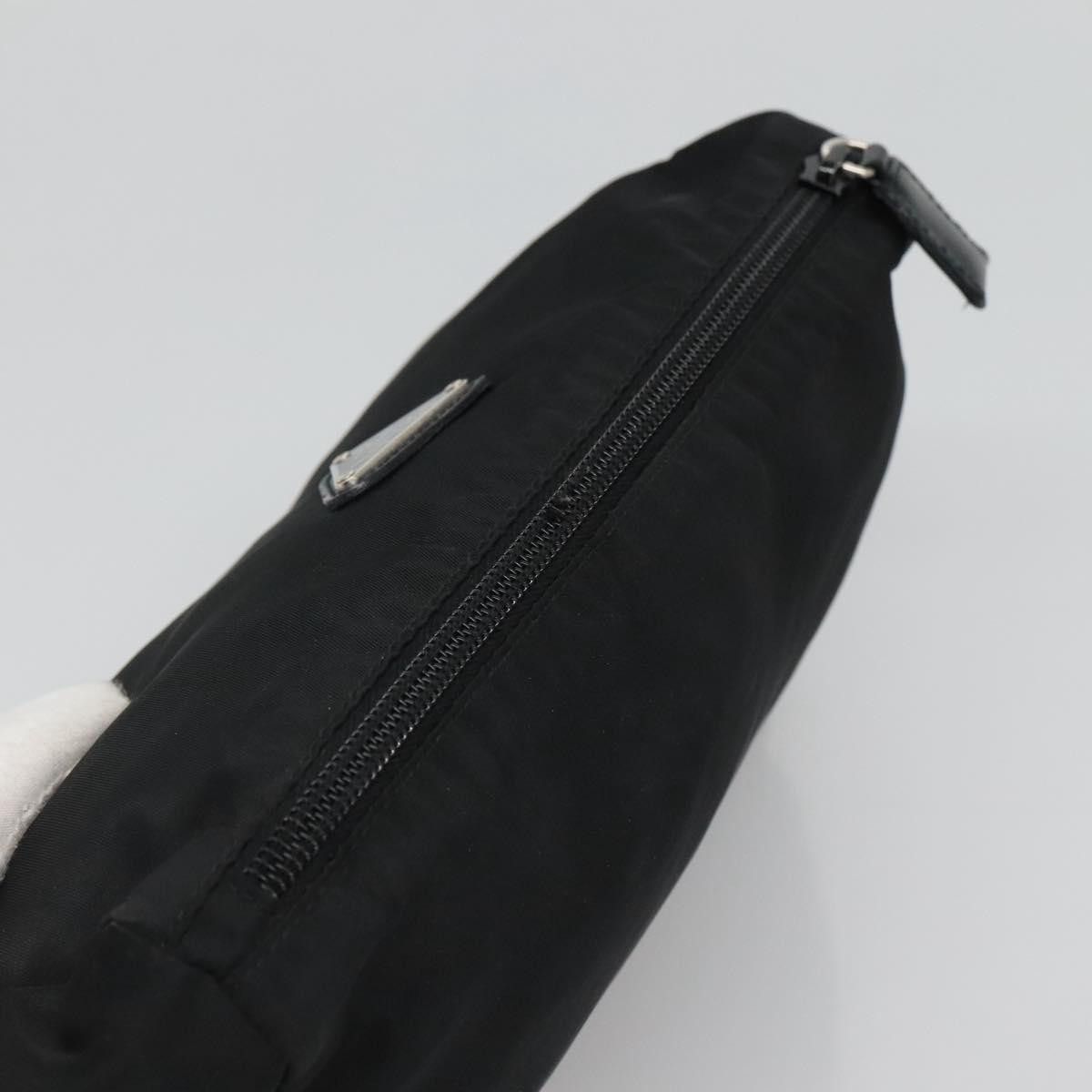 Prada Cosmetic Pouch Black Synthetic Clutch Bag (Pre-Owned) Size ONE SIZE - 5 Thumbnail