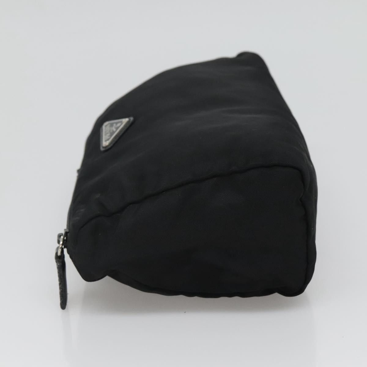 Prada Cosmetic Pouch Black Synthetic Clutch Bag (Pre-Owned) Size ONE SIZE - 3 Thumbnail