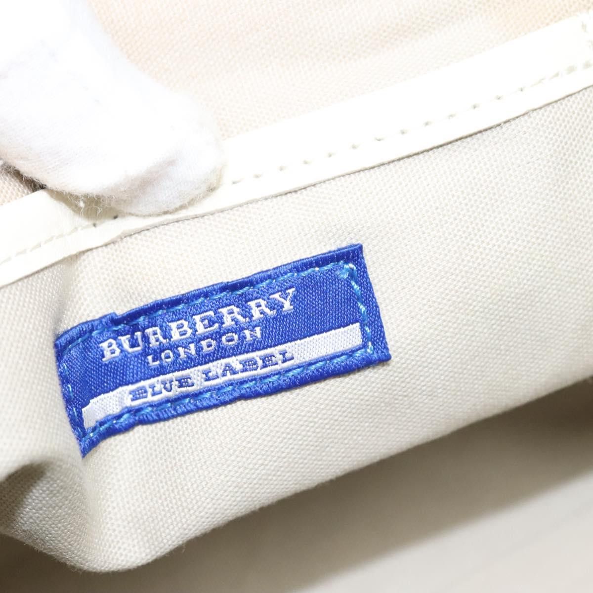 Burberry Nova Check White Canvas Handbag (Pre-Owned) Size ONE SIZE - 15 Thumbnail