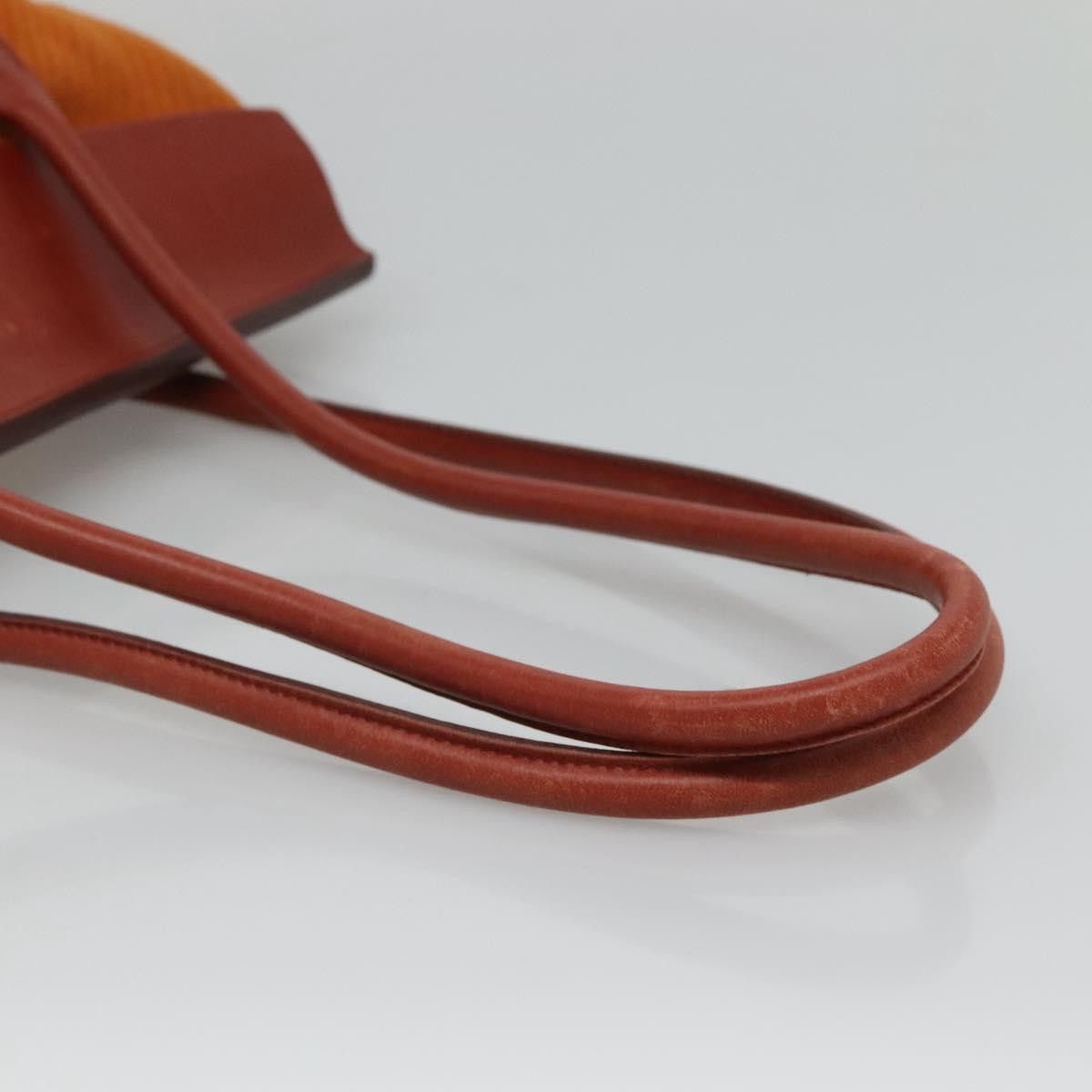 Prada Orange Cotton Tote Bag (Pre-Owned) Size ONE SIZE - 6 Thumbnail