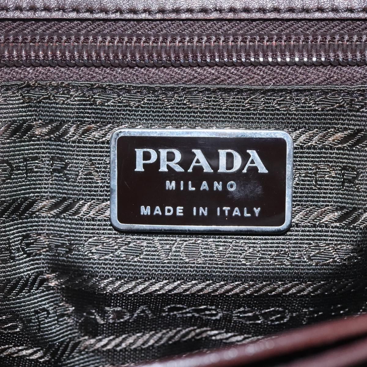 Prada Orange Cotton Tote Bag (Pre-Owned) Size ONE SIZE - 14 Thumbnail